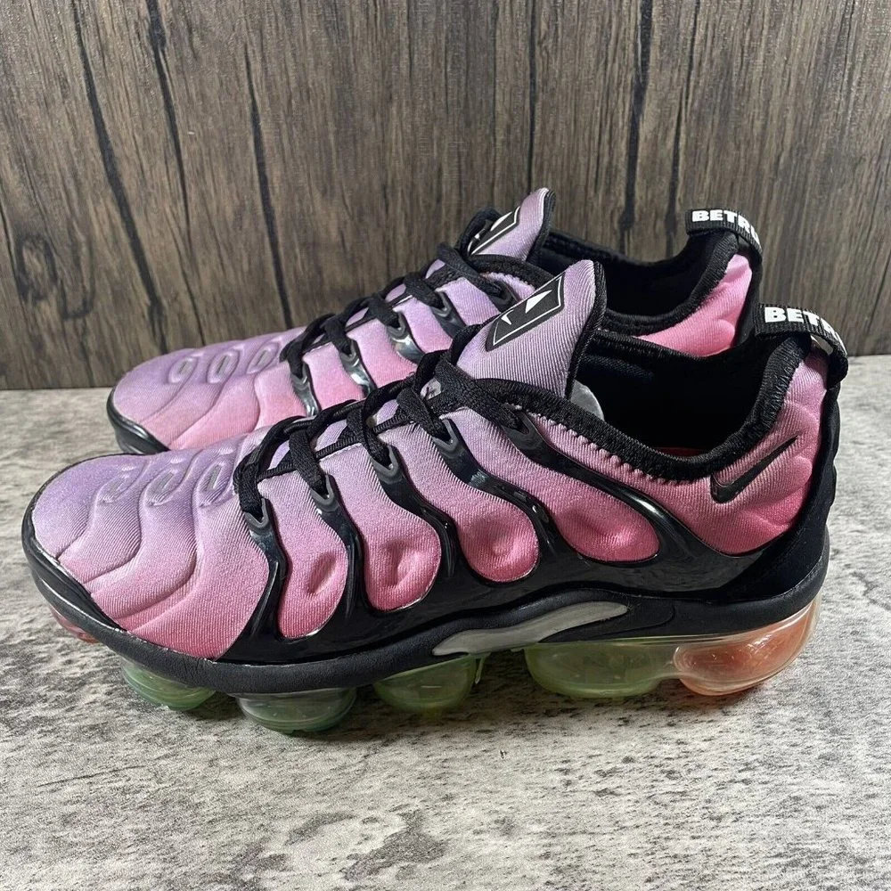 Nike Air VaporMax Plus Be True LGBTQ Purple Pulse Black Pink AR4791-500 Size 8 - Picture 4 of 9